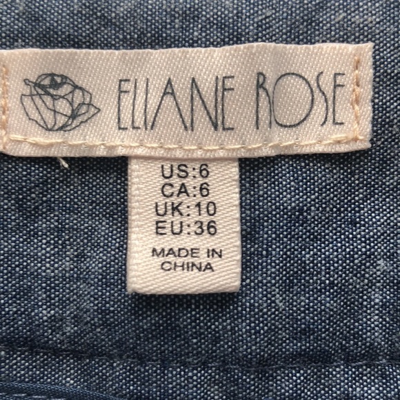 Elíane Rose Modern Fit Navy Blue Shorts Size 6 - Picture 7 of 9